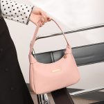 Retro Casual Shoulder Bag - Sweet Pale Pink